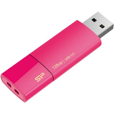 USB флеш накопичувач Silicon Power 128GB Blaze B05 Pink USB 3.0 (SP128GBUF3B05V1H) - зображення 6