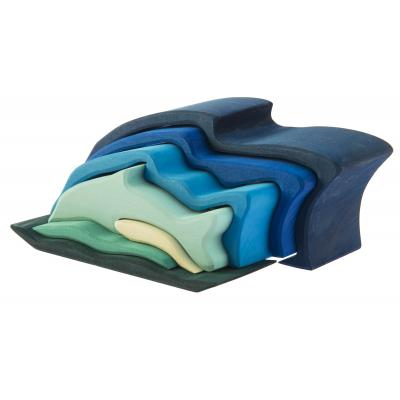 Конструктор Nic дерев'яний Дельфін (NIC523190) - зображення 2