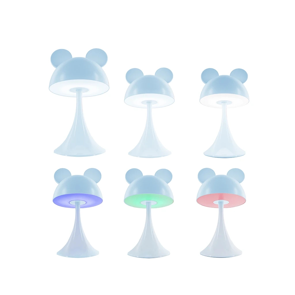 Нічник Kite Світильник LED з акумулятором Simple Mouse, блакитний (K25-317-2-3) - зображення 4