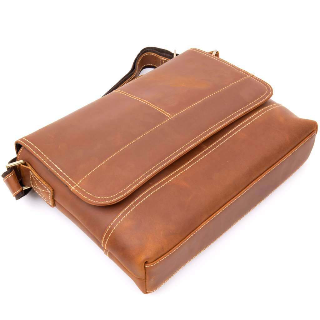 Сумка Vintage Матова Руда (20399) - зображення 5