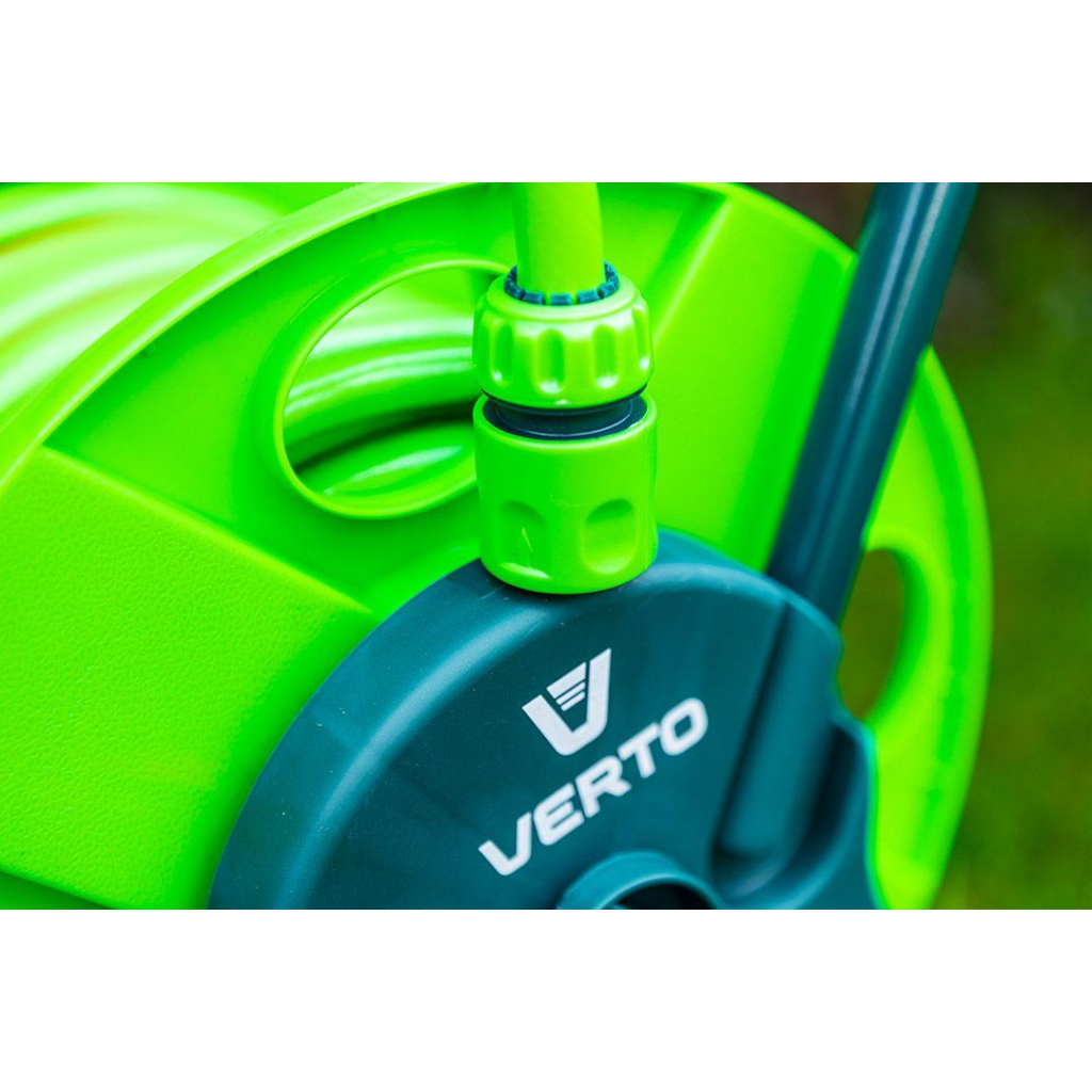 Котушка для шланга Verto котушка на підставці (15G790) - изображение 4
