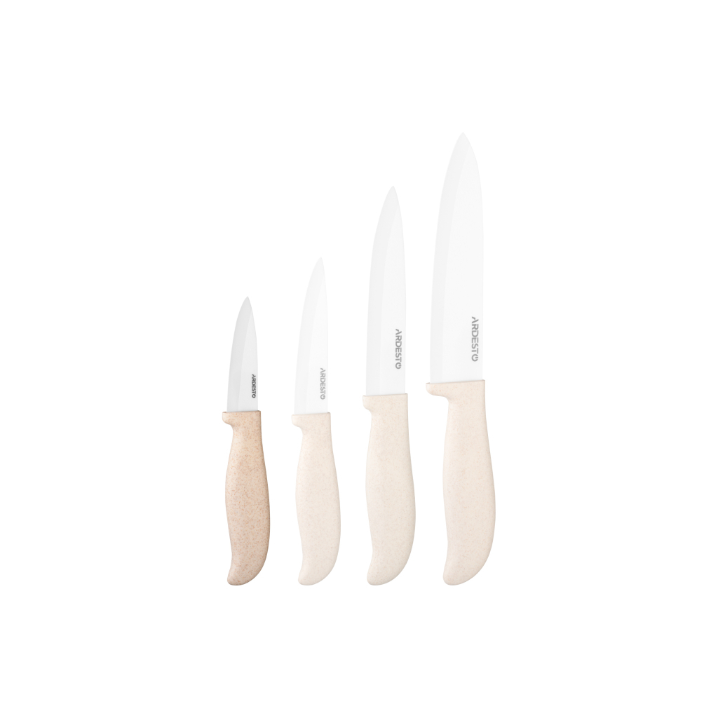 Кухонний ніж Ardesto Fresh 18.5 см Beige (AR2118CS) - зображення 3