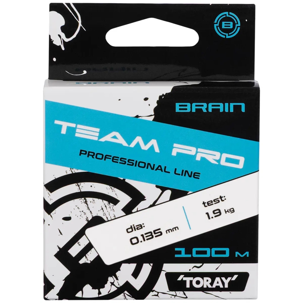 Волосінь Brain Team Pro 100m 0.135mm 1.9kg (1858.26.94) - зображення 2