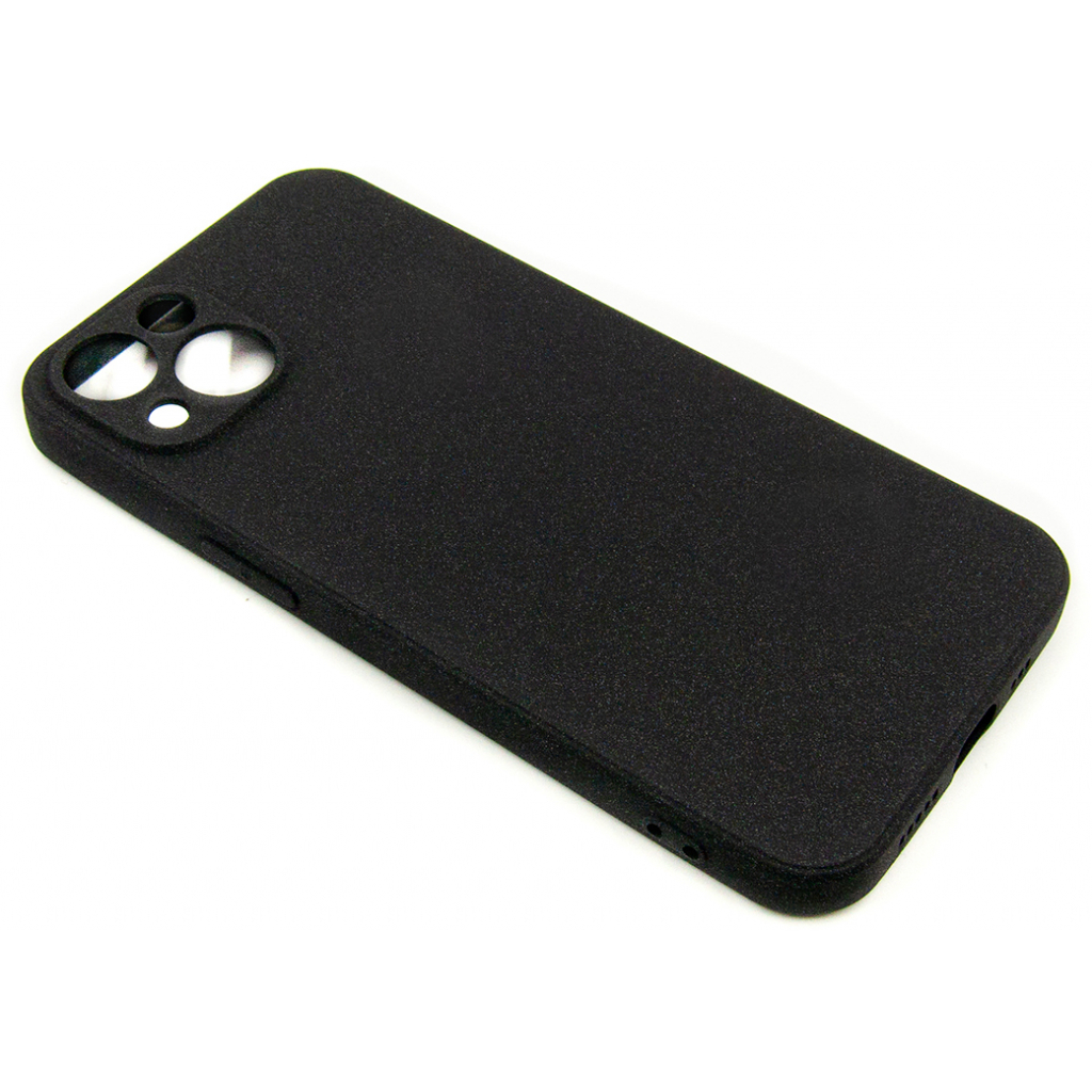 Чохол до мобільного телефона Dengos Carbon iPhone 13 black (DG-TPU-CRBN-132) - зображення 3