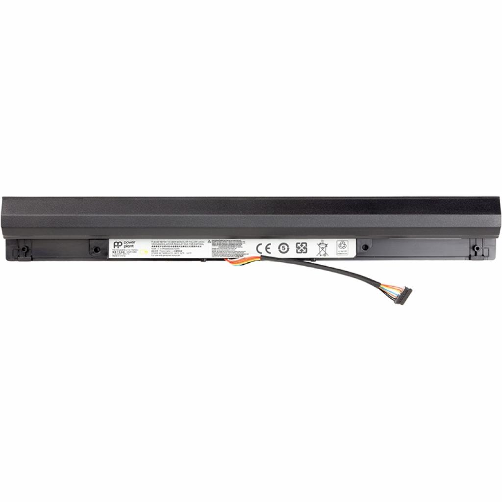 Акумулятор до ноутбука Lenovo IdeaPad 100 (L15L4A01) 14.4V 2200mAh PowerPlant (NB480654) - зображення 1