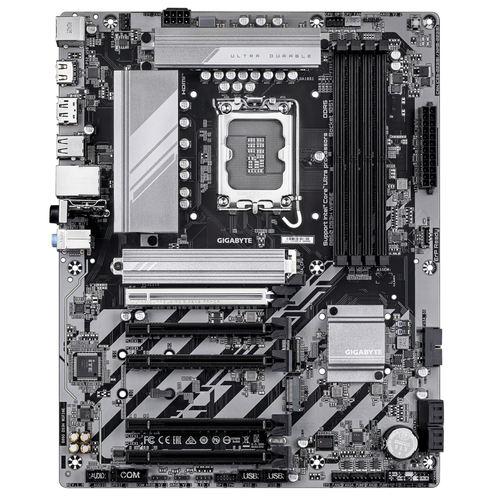 Материнська плата GIGABYTE B860 DS3H WIFI6E - зображення 1
