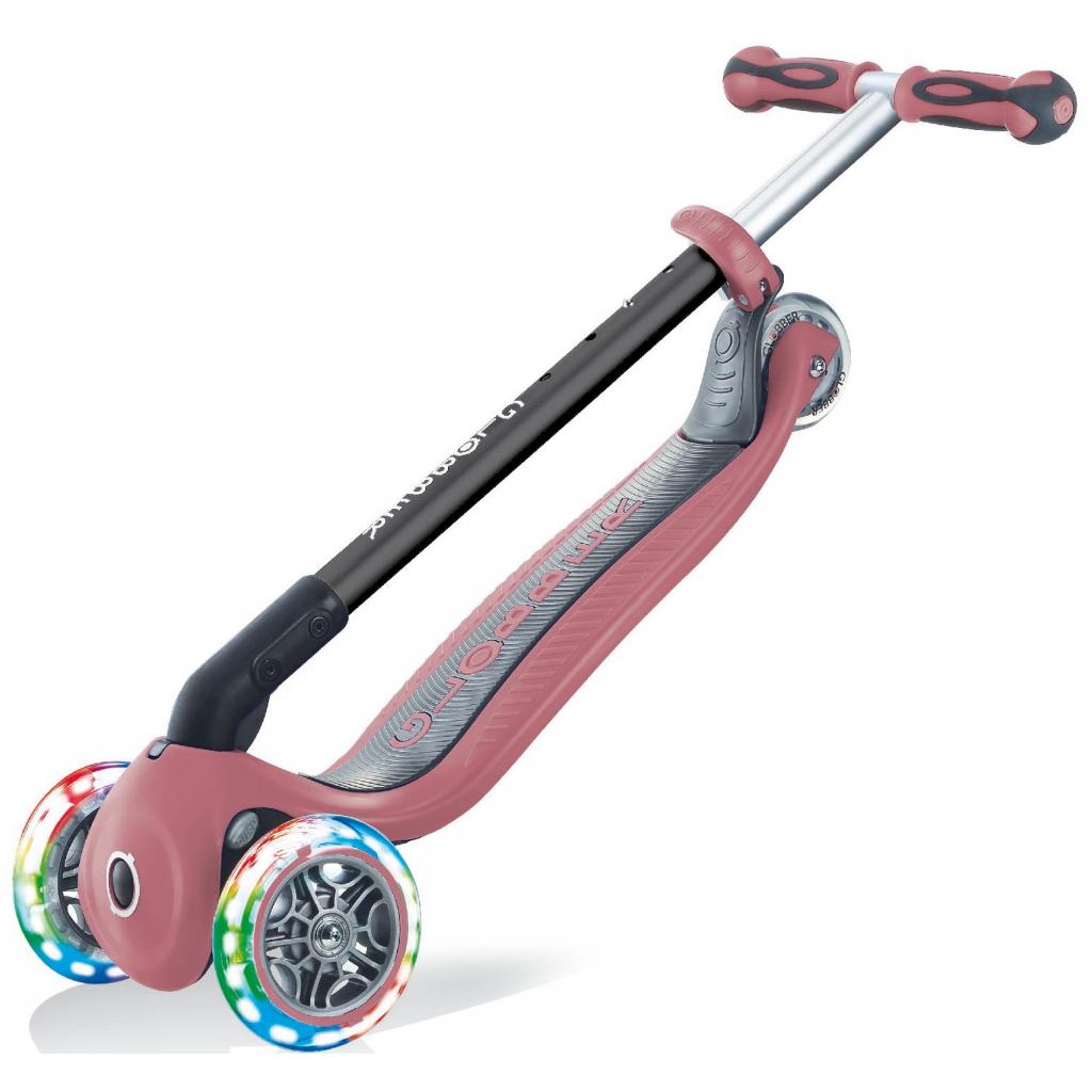 Самокат Globber Go Up Deluxe Lights Led 5 в 1 рожевий (646-210) - изображение 8