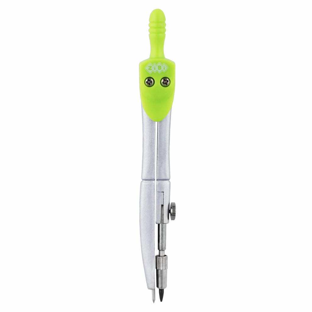 Циркуль ZiBi BASIS у твердому футлярі, зелений KIDS Line (ZB.5301BS-04) - зображення 3