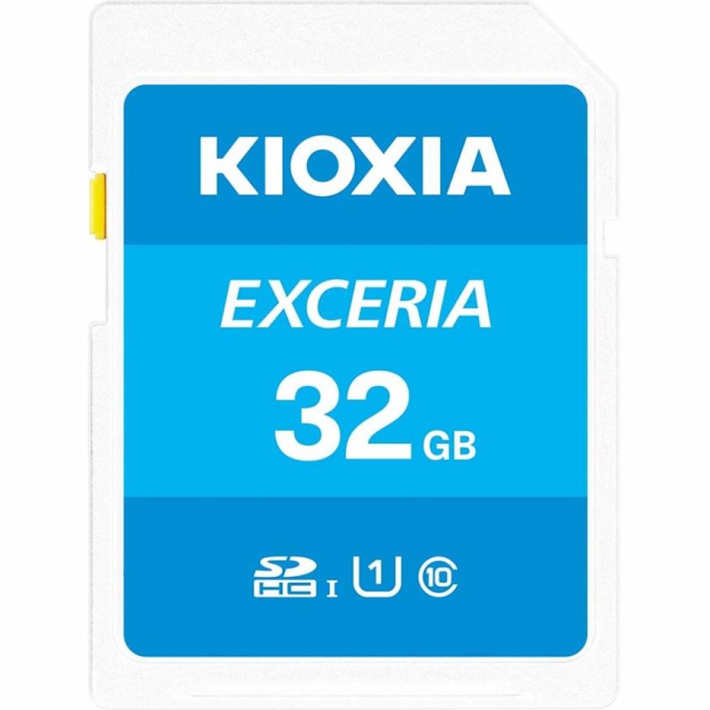 Карта пам'яті Kioxia 32GB SDHC class 10 UHS-1 Exceria (LNEX1L032GG4) - зображення 1