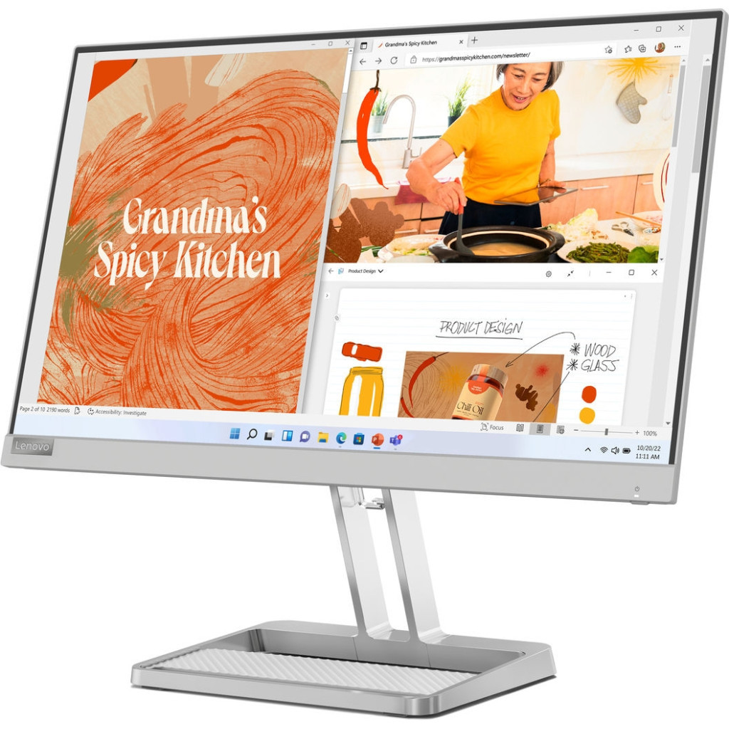 Монітор Lenovo L22i-40 (67AEKACBUA) - зображення 3
