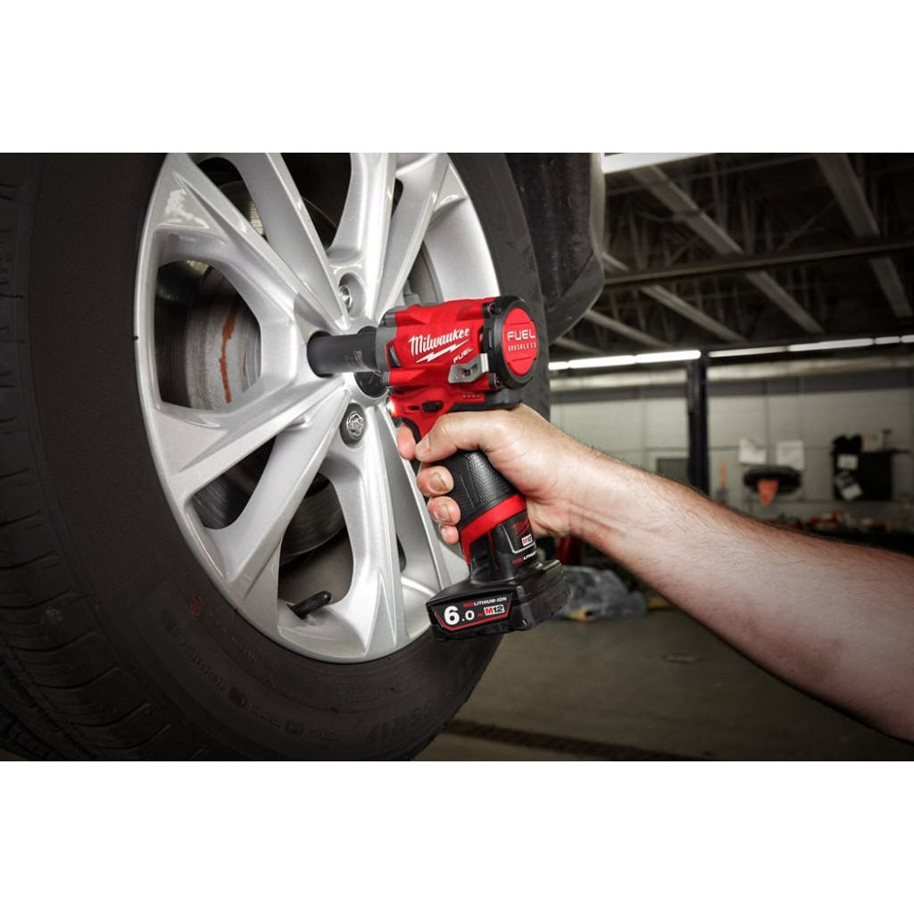 Гайковерт Milwaukee 3/8", M12 FIW38-0, 339 Нм (без АКБ та ЗП) (4933464612) - изображение 9