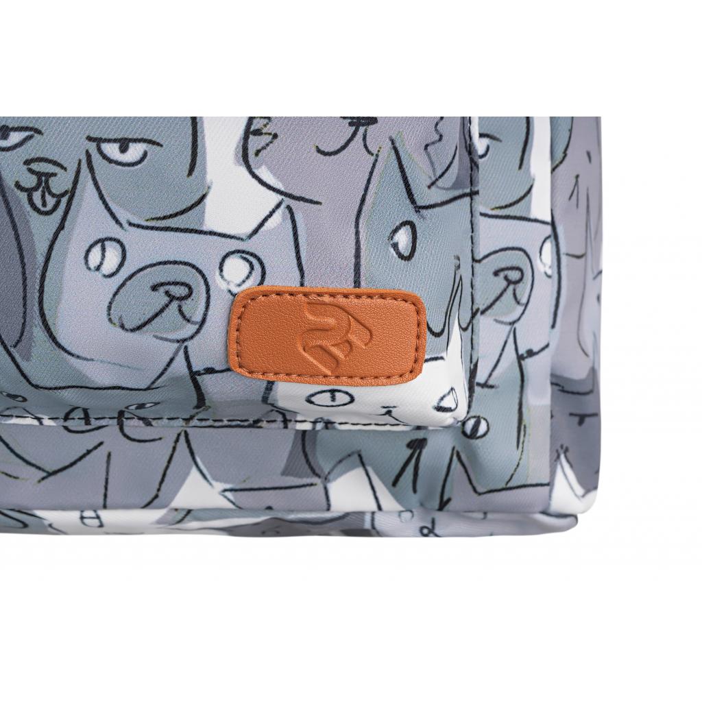 Рюкзак для ноутбука 2E 13" TeensPack Cats, grey (2E-BPT6114GC) - зображення 8