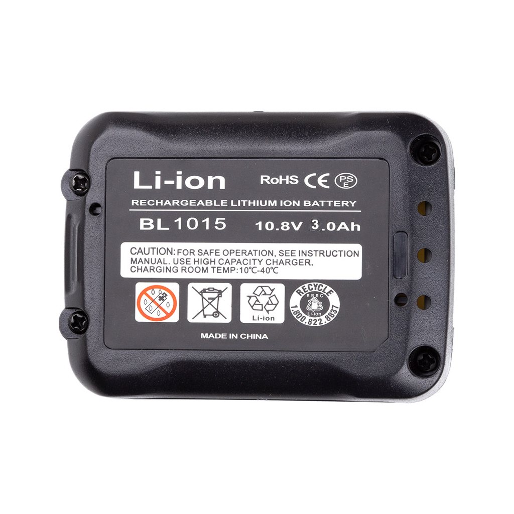Акумулятор до електроінструменту PowerPlant для MAKITA 10.8V 3.0Ah Li-ion (BL1015B) (TB920945) - зображення 3