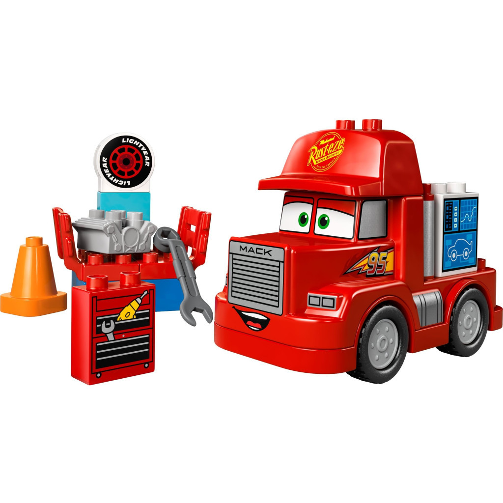 Конструктор LEGO DUPLO Disney Мак на перегонах 14 деталей (10417) - зображення 2