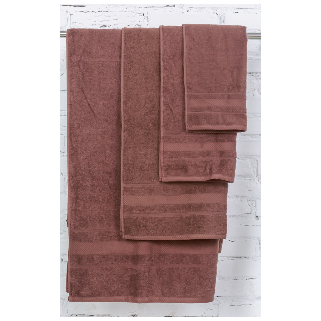 Рушник MirSon набір банний 5001 SoftNess Brown 40x70, 50x90, 70x140, 100x150 (2200003183252) - зображення 2