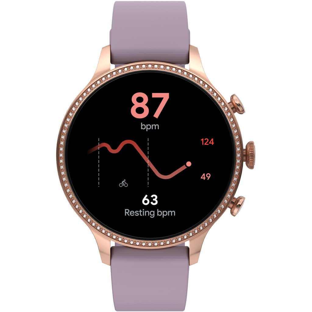 Смарт-годинник Fossil Gen 6 Purple Silicone (FTW6080) - зображення 2