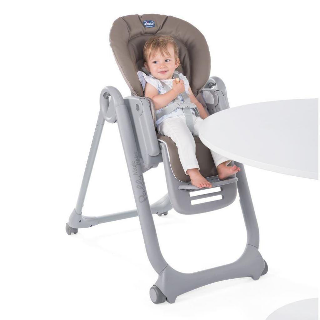 Стілець для годування Chicco Polly Magic RELAX бежевий (79502.85) - зображення 6