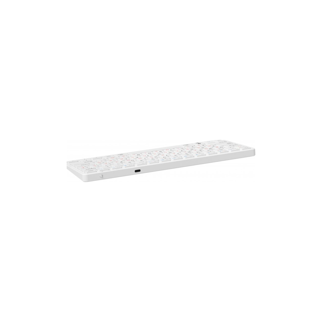 Клавіатура Maxxter KBW-C01S-UA Wireless UA White (KBW-C01S-UA) - зображення 3