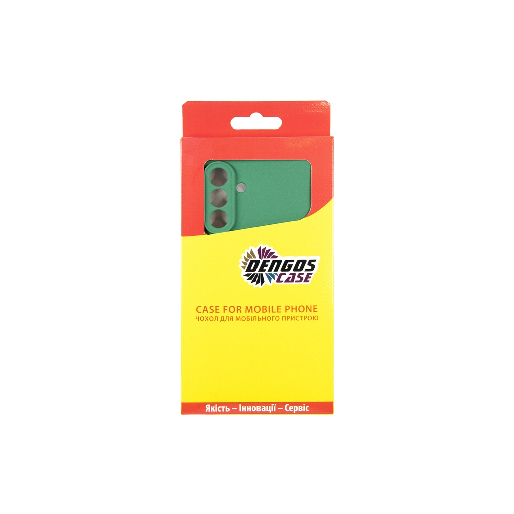 Чохол до мобільного телефона Dengos Kit Samsung Galaxy A26 Soft + glass (Mint) (DG-KM-139) - зображення 4