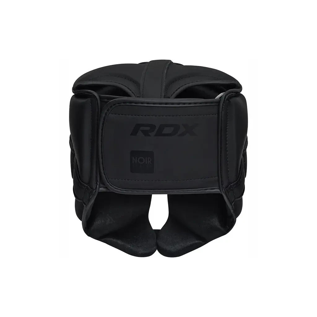 Боксерський шолом RDX T15 Noir Cheek Protector Matte Black XL (HGR-T15MB-XL) - зображення 4
