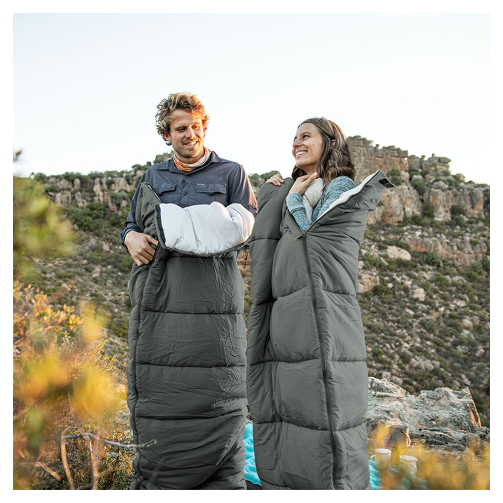 Спальний мішок Naturehike F150 NH22MSD05, правий, графіт (6927595797747-R) - зображення 3