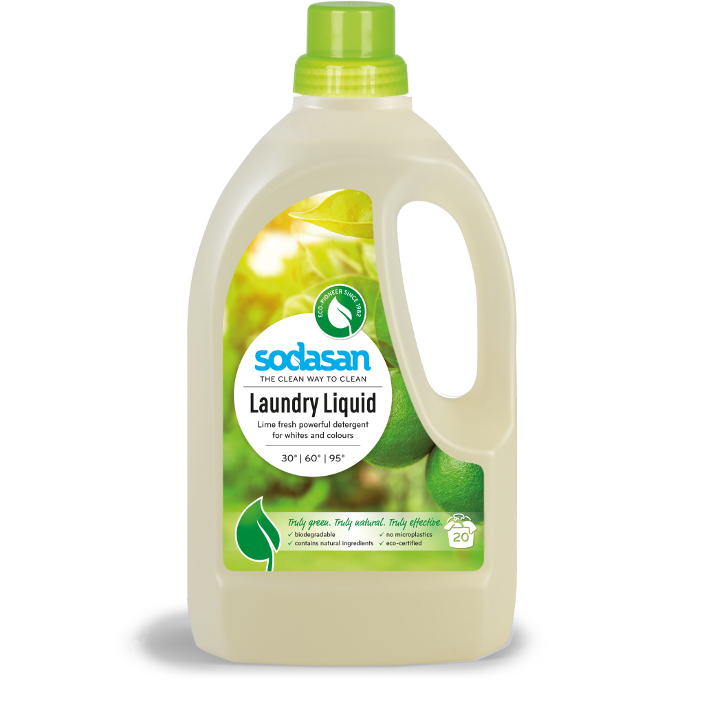 Гель для прання Sodasan Universal Bright&White 1.5 л (4019886015615) - зображення 1