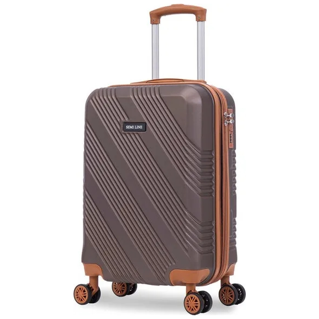 Валіза Semi Line 20" S T5850-1 Brown (DAS303355) - зображення 3