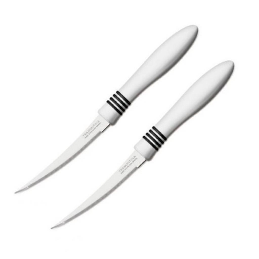 Набір ножів Tramontina COR & COR для томатів 2шт 102 мм White (23462/284) - зображення 1