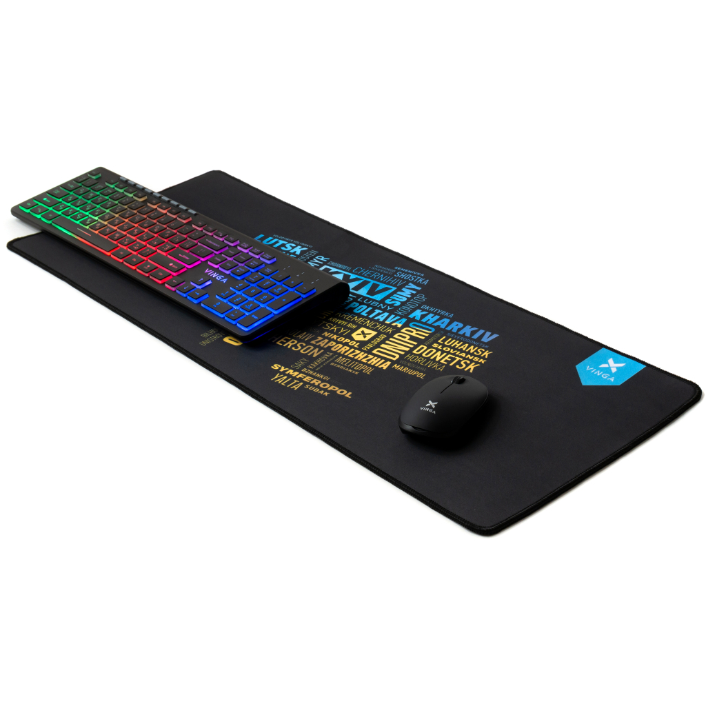 Килимок для мишки Vinga MP750 Ukraine - зображення 3