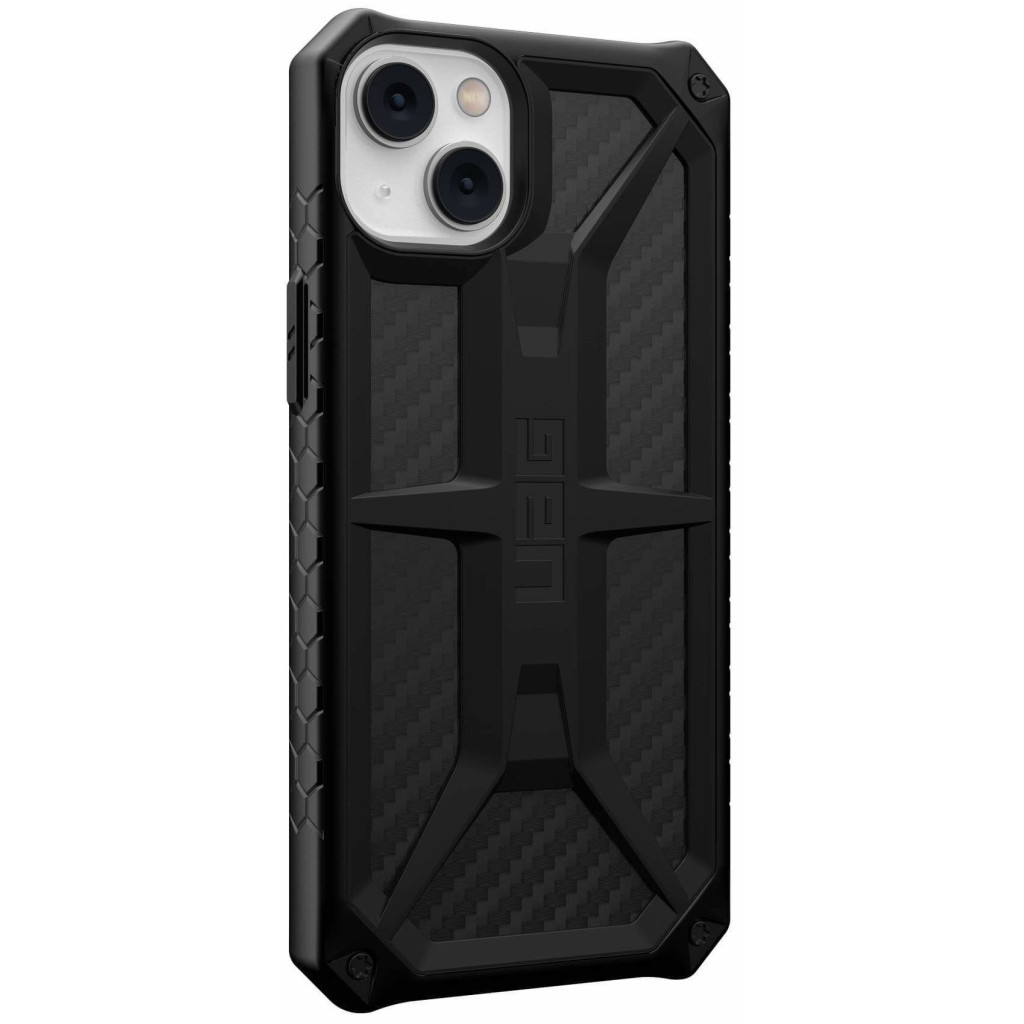 Чохол до мобільного телефона UAG Apple iPhone 14 Plus Monarch, Carbon Fiber (114033114242) - зображення 2
