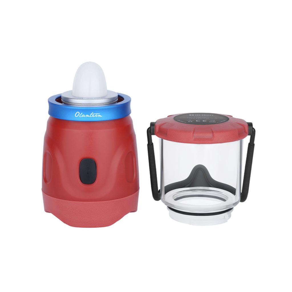 Ліхтар Olight Olantern Red + дві насадки в комплекті - зображення 7