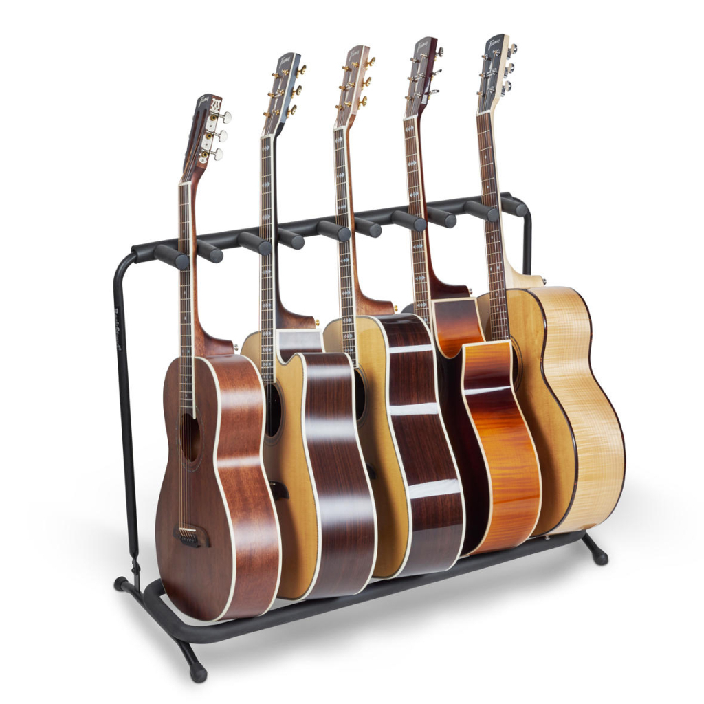 Стійка для гітари RockStand Guitar Rack Stand for 5 Classical or Acoustic Guitars / Basses (RS 20871 B/1) - зображення 3