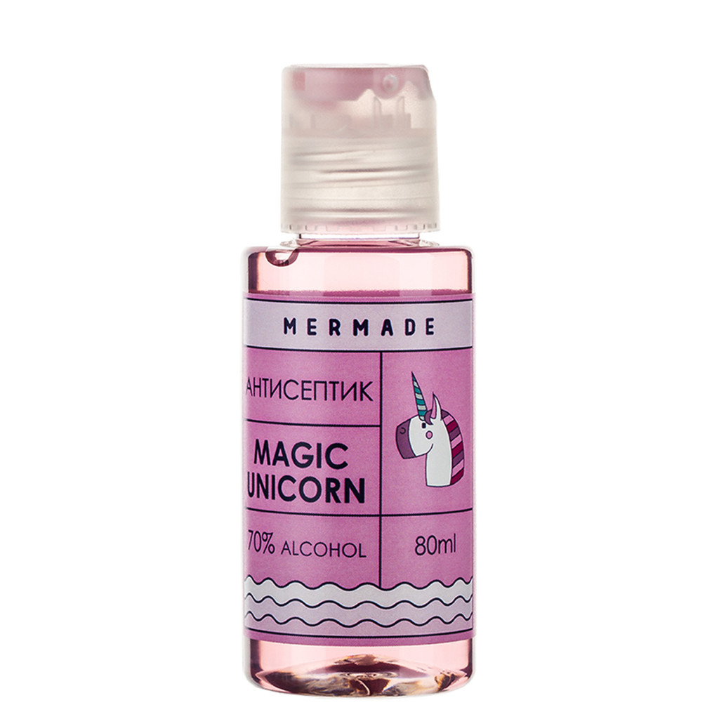 Антисептик для рук Mermade Magic Unicorn Travel size 80 мл (MR0009Bs) - зображення 1