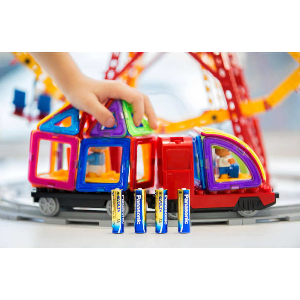 Батарейка Panasonic AA LR06 Evolta * 4 (LR6EGE/4BP) - зображення 3