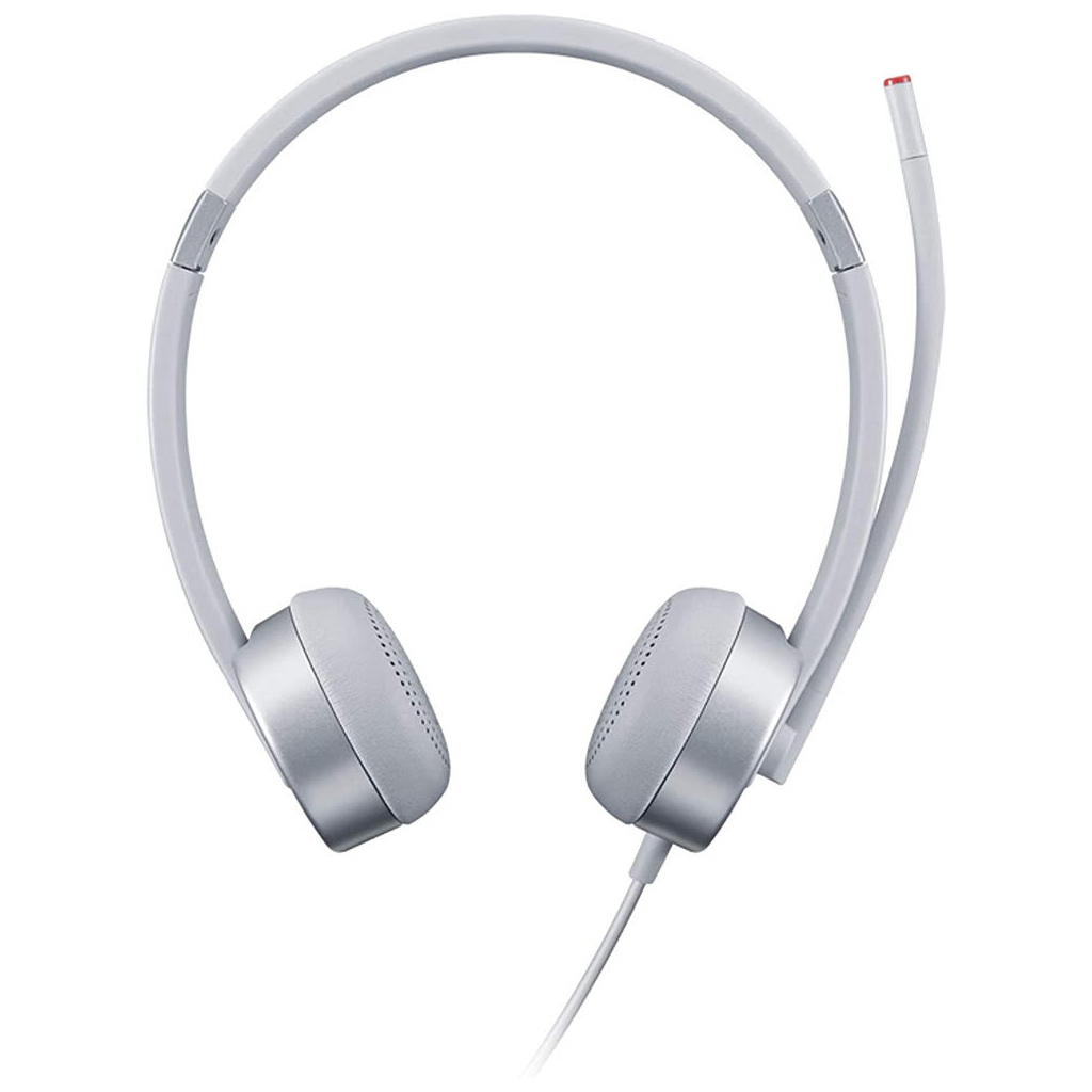 Навушники Lenovo 100 Stereo Headset Grey (GXD1B60597) - зображення 3
