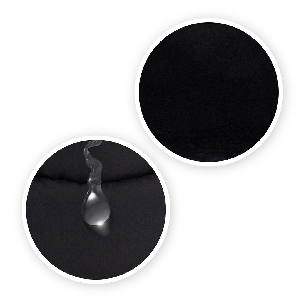 Зимовий конверт MoMi Sleeping bag black (AKCE00032) - зображення 4