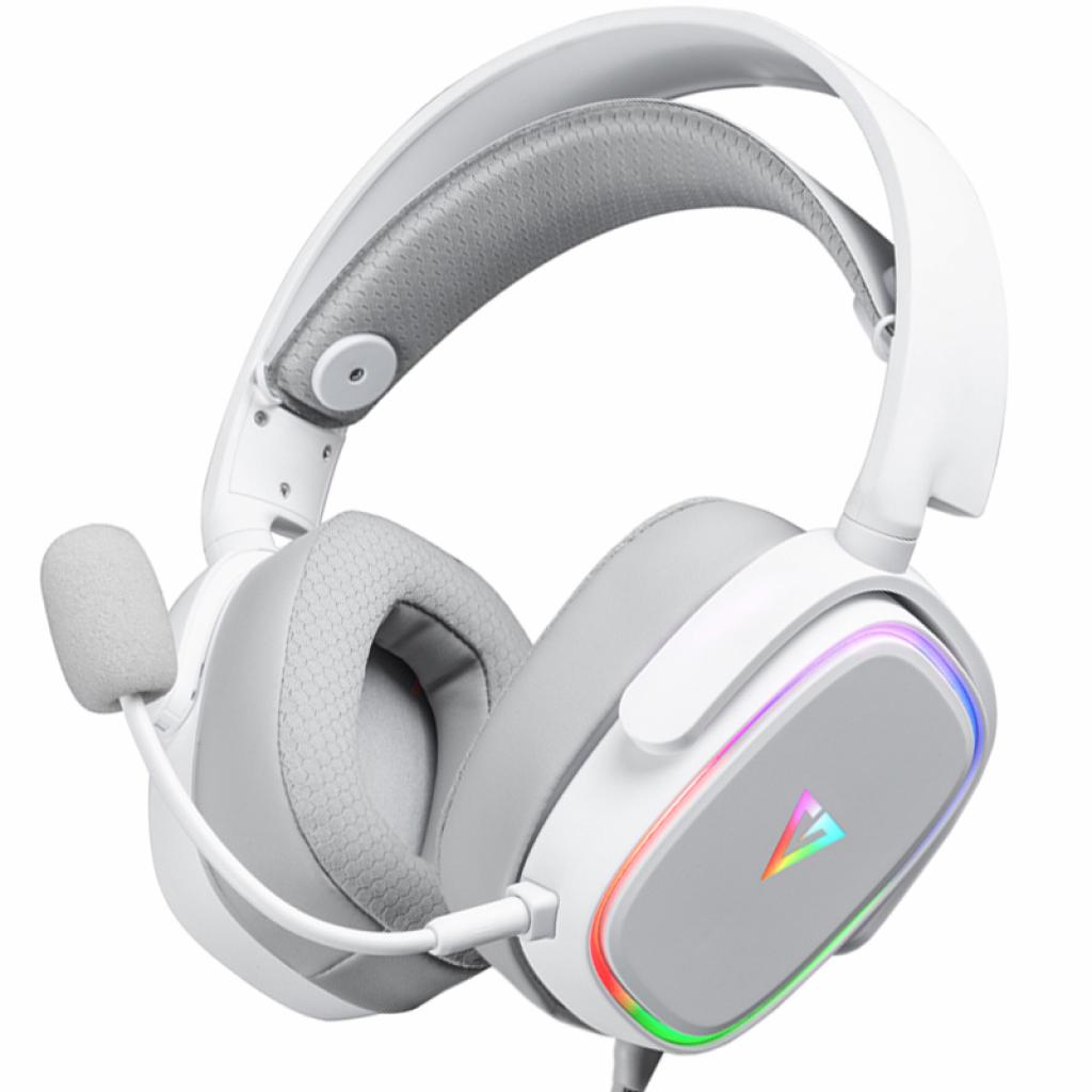 Навушники Modecom Volcano RGB Prometheus 7.1 USB White (S-MC-899-PROMETHEUS-200) - зображення 1