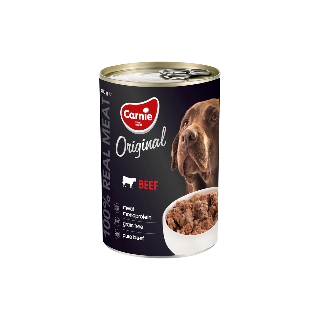 Консерви для собак Carnie Original Mono Protein Яловичина 400 г (4820255193182) - зображення 1