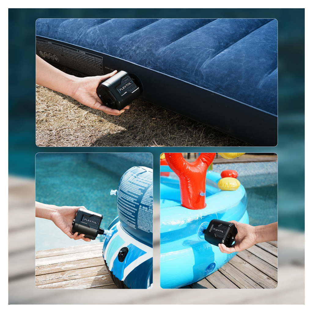 Насос для надувних меблів Flextail Evo Pump 3, 1000 л/хв, помаранчевий (EP3G1300-OG-i) - зображення 5