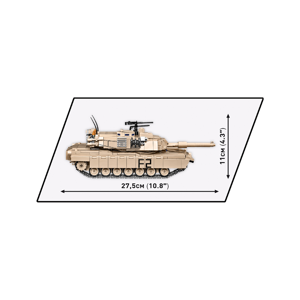 Конструктор Cobi Танк M1A2 Абрамс, 975 деталей (COBI-2622) - зображення 6