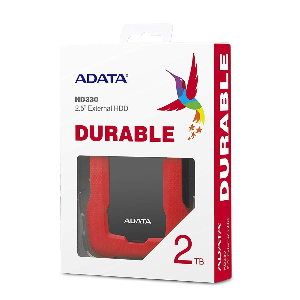 Зовнішній жорсткий диск 2.5" 2TB ADATA (AHD330-2TU31-CRD) - зображення 5