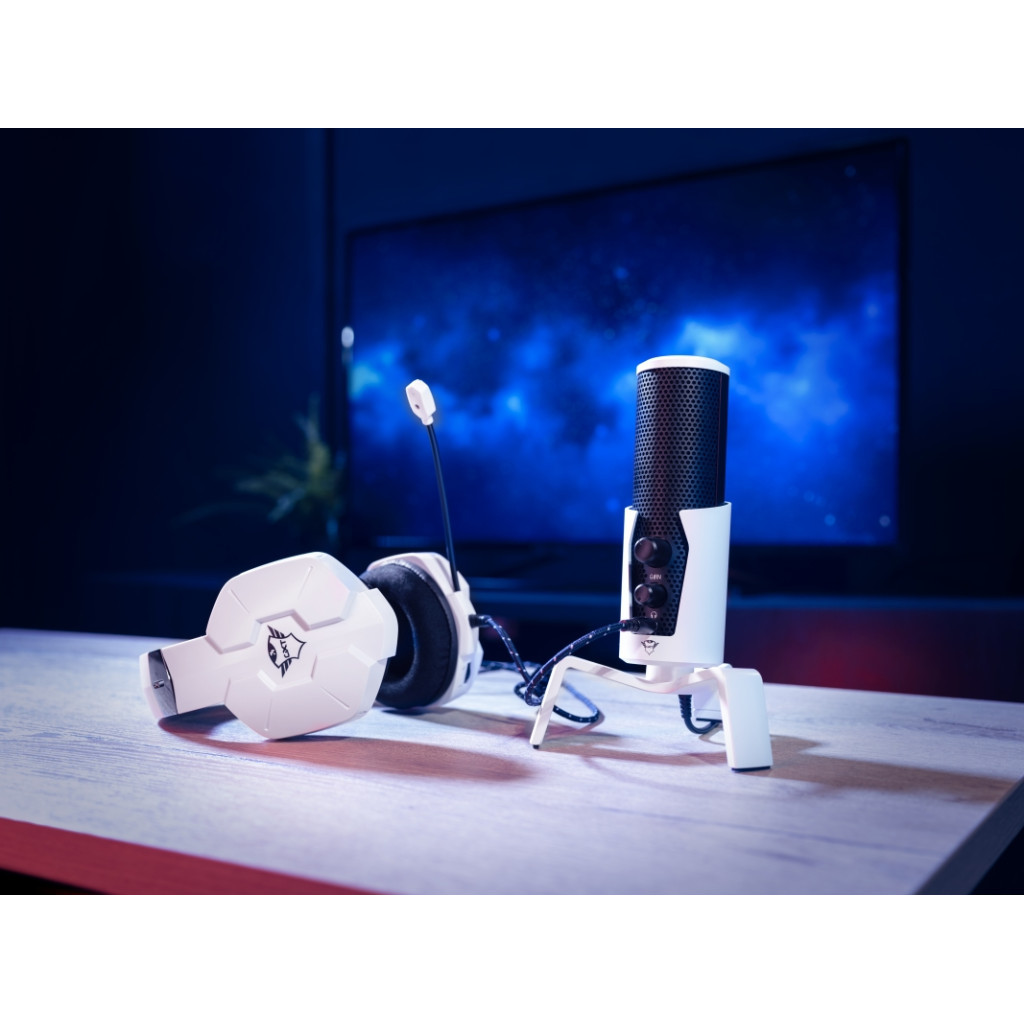 Мікрофон Trust GXT 258W Fyru USB 4-in-1 PS5 Compatible White (24257) - зображення 2