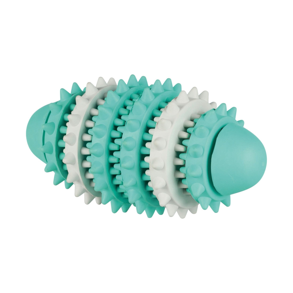 Іграшка для собак Trixie Denta Fun М'яч регбі 15 см (4011905331324) - зображення 1