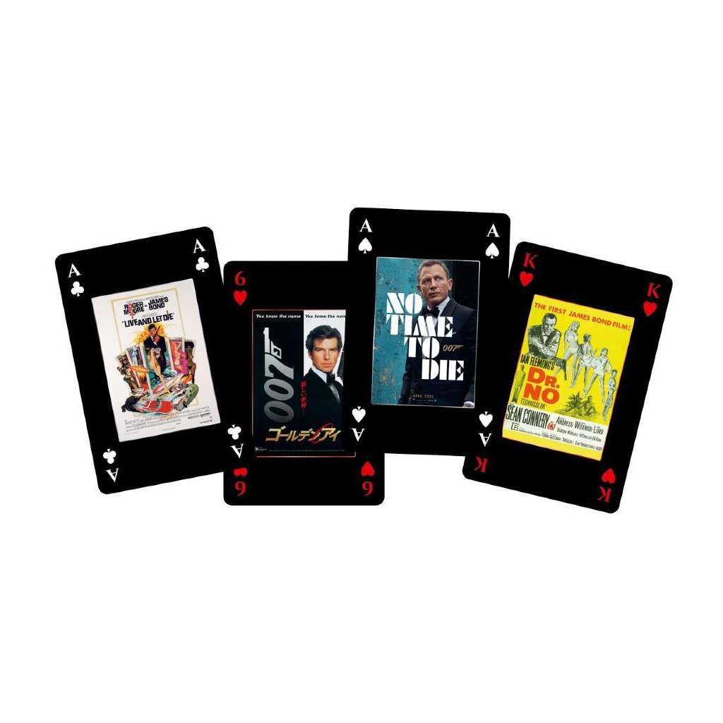 Гральні карти Winning Moves James Bond 007 Waddingtons No.1 (WM00383-EN1-12) - зображення 2