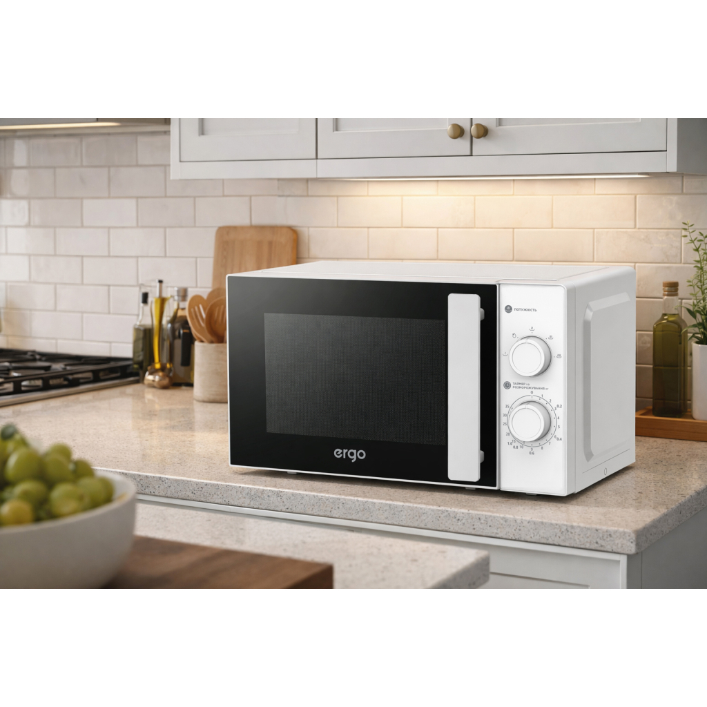 Мікрохвильова піч Ergo Y40MW - зображення 3