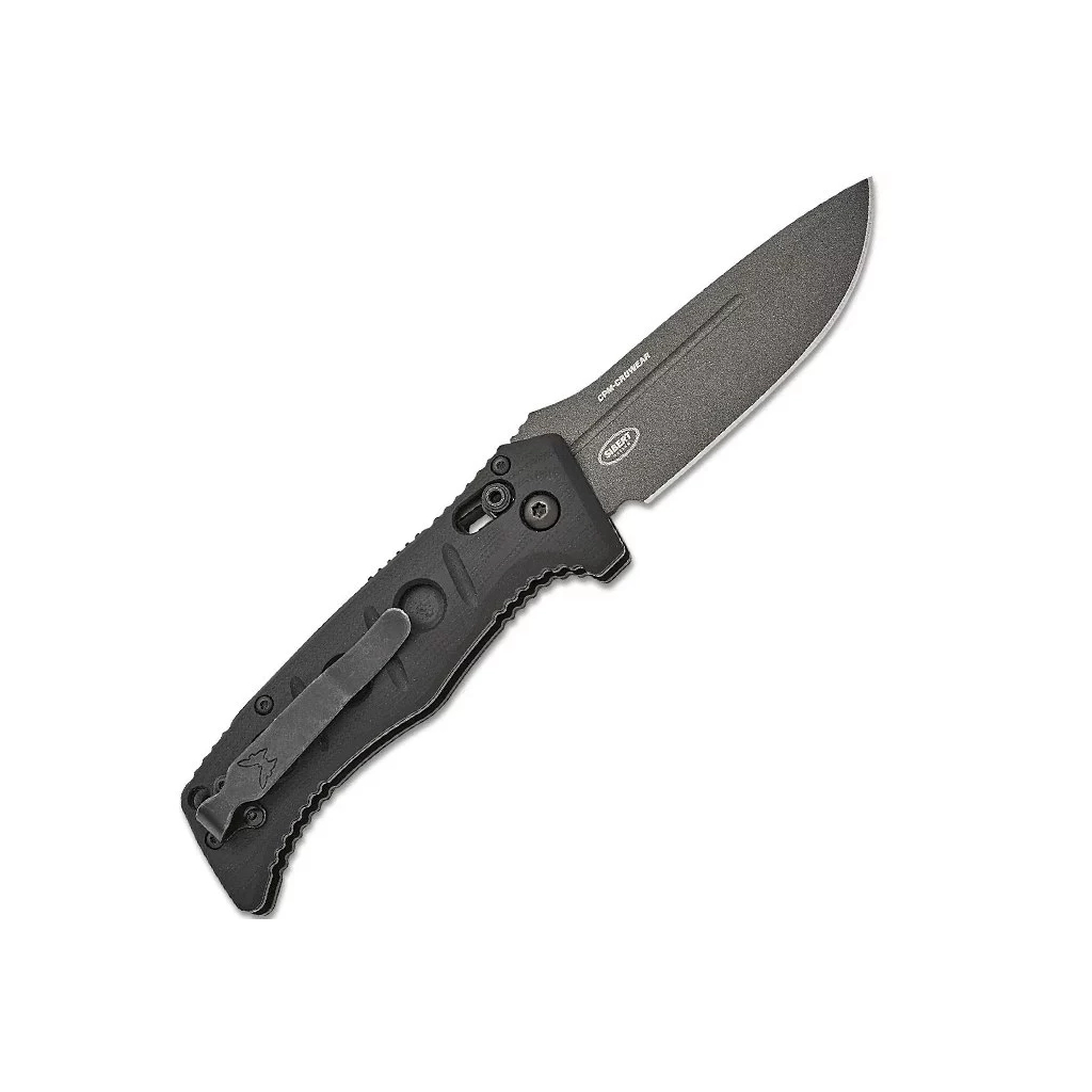 Ніж Benchmade Sibert Mini Auto Adamas Black (2730GY-1) - зображення 2