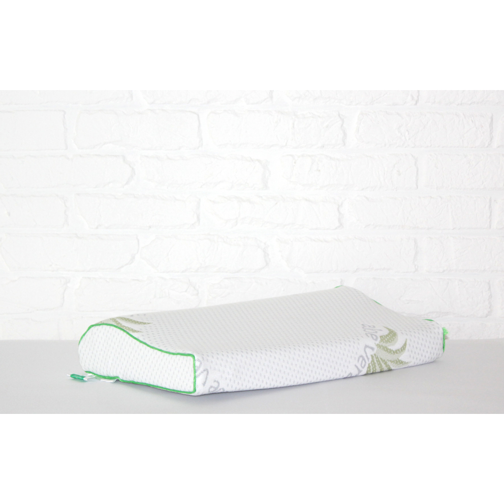 Подушка MirSon ортопедична 6122 Green nature Dorotea Kiddy 50х29х5/8 (2200003262766) - зображення 3