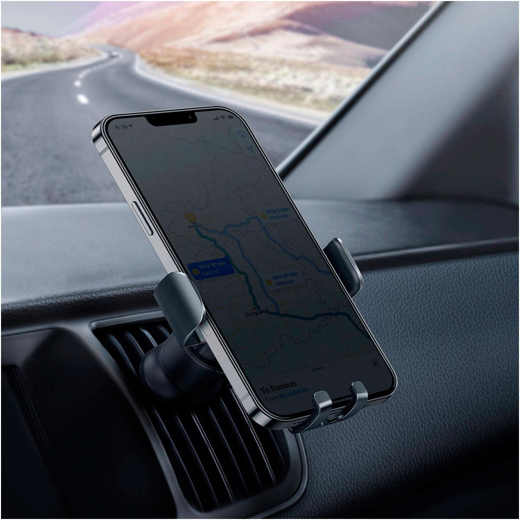 Універсальний автотримач Baseus Metal Age II Gravity (SUJS000001) - зображення 12