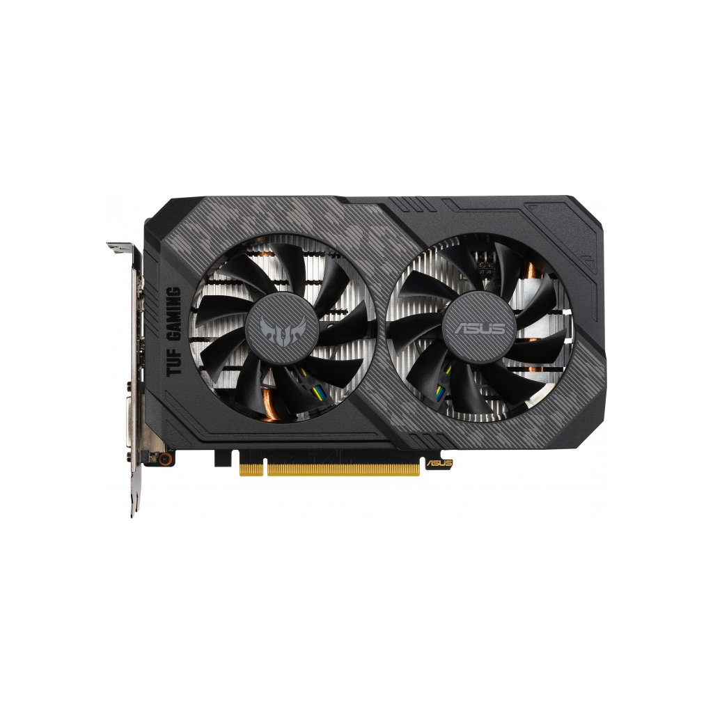 Відеокарта ASUS GeForce GTX1650 4096Mb TUF OC D6 P V2 GAMING (TUF-GTX1650-O4GD6-P-V2-GAMING) - зображення 1