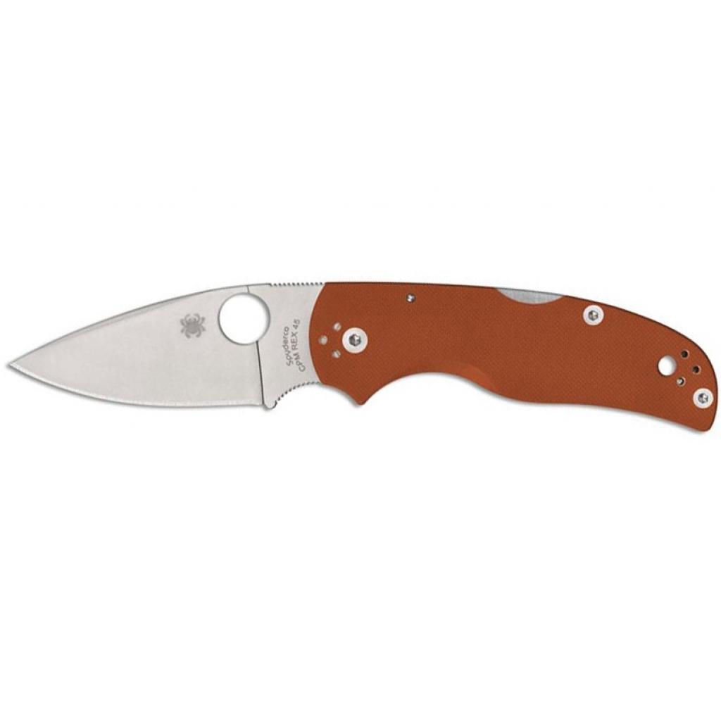 Ніж Spyderco Native 5 Sprint Run REX 45 G10 Orange (C41GPBORE5) - зображення 1